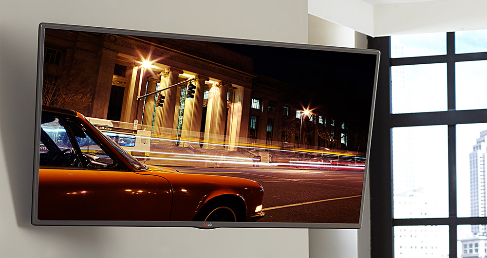 Get a modern look to your living space with a wall mounted articulating tv bracket