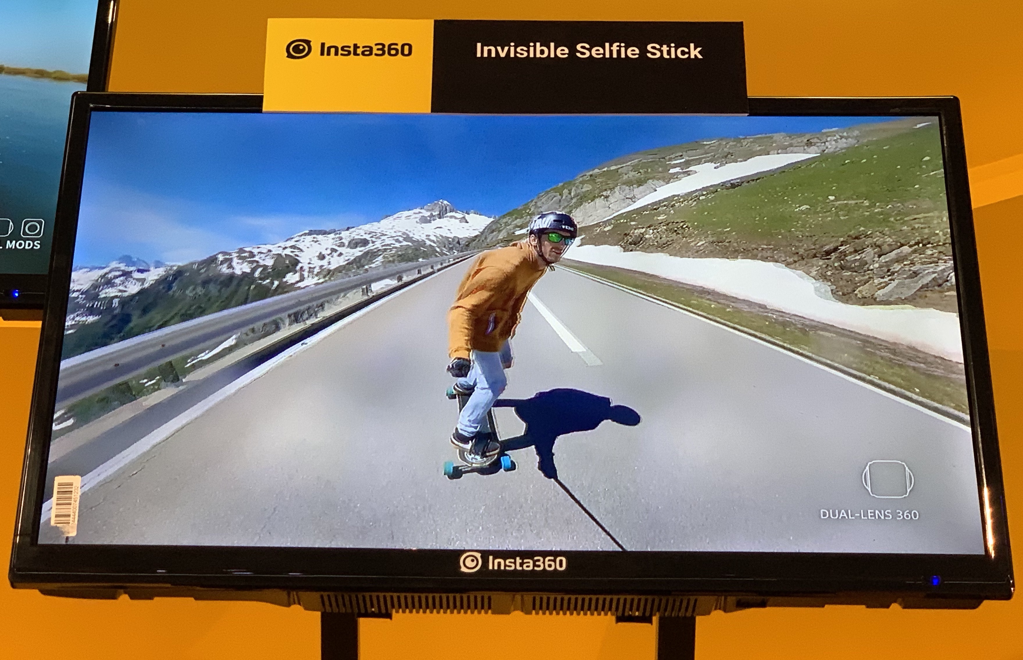 Insta 360 invisible selfie stick