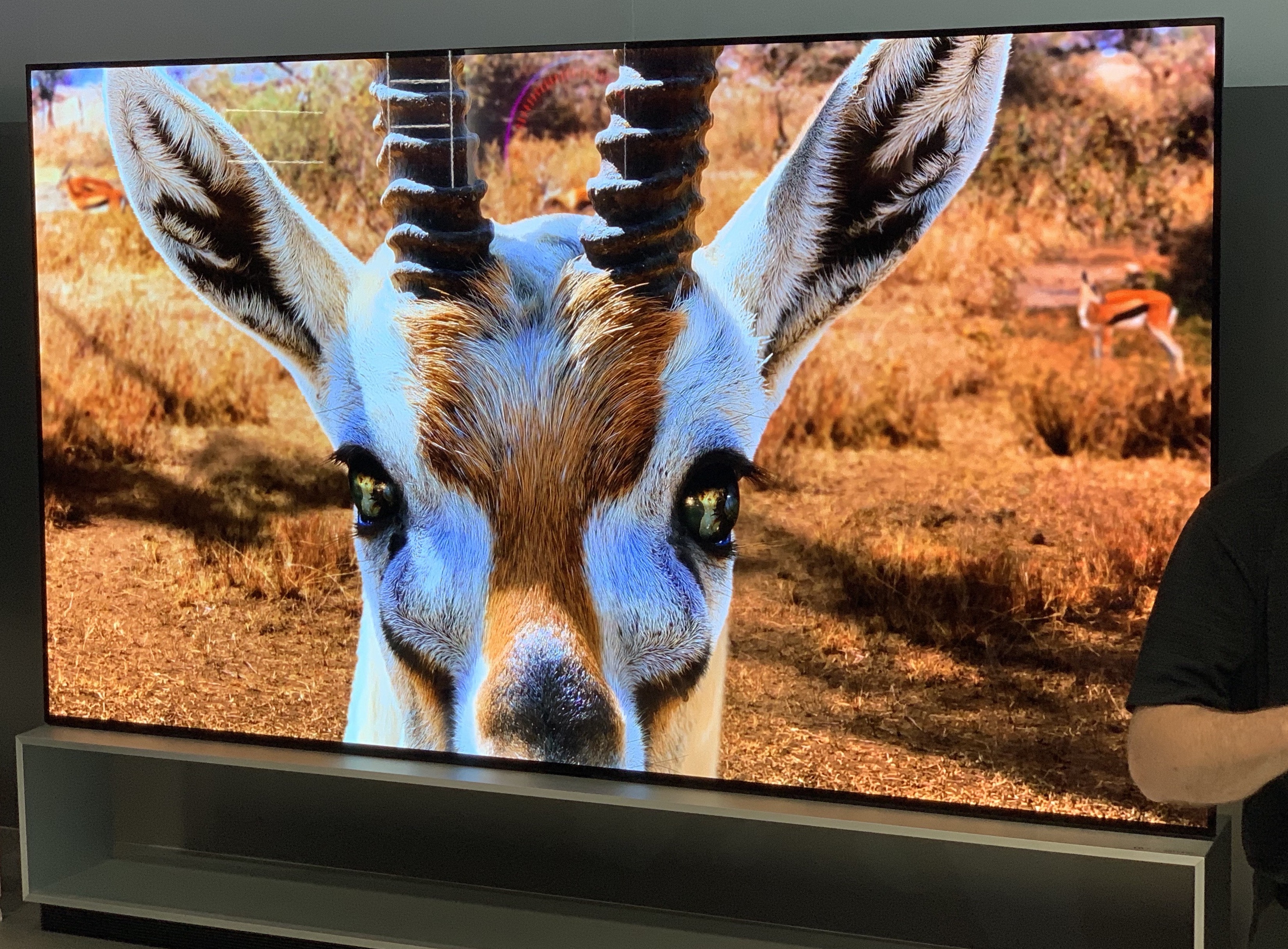 sick 8k TV from LG